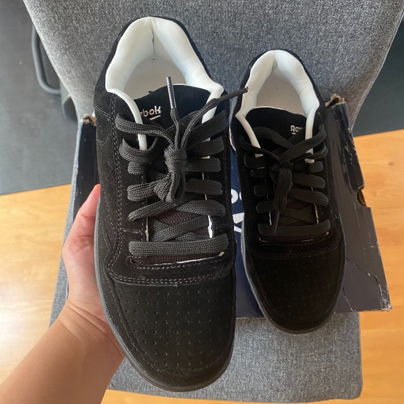 REEBOK Black Suede Soyay Work Shoes - Picture 9 of 11